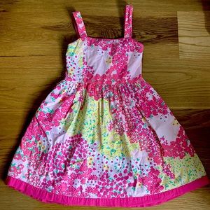 Summer floral Lilly Pulitzer size 10 girls
